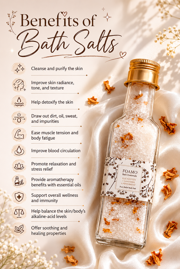 BENEFITS OF BATH SALTS