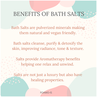 BENEFITS OF BATH SALTS