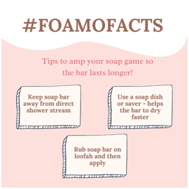 TIPS TO AMP YOUR SOAP GAME SO THE SOAP BAR LASTS LONGER!